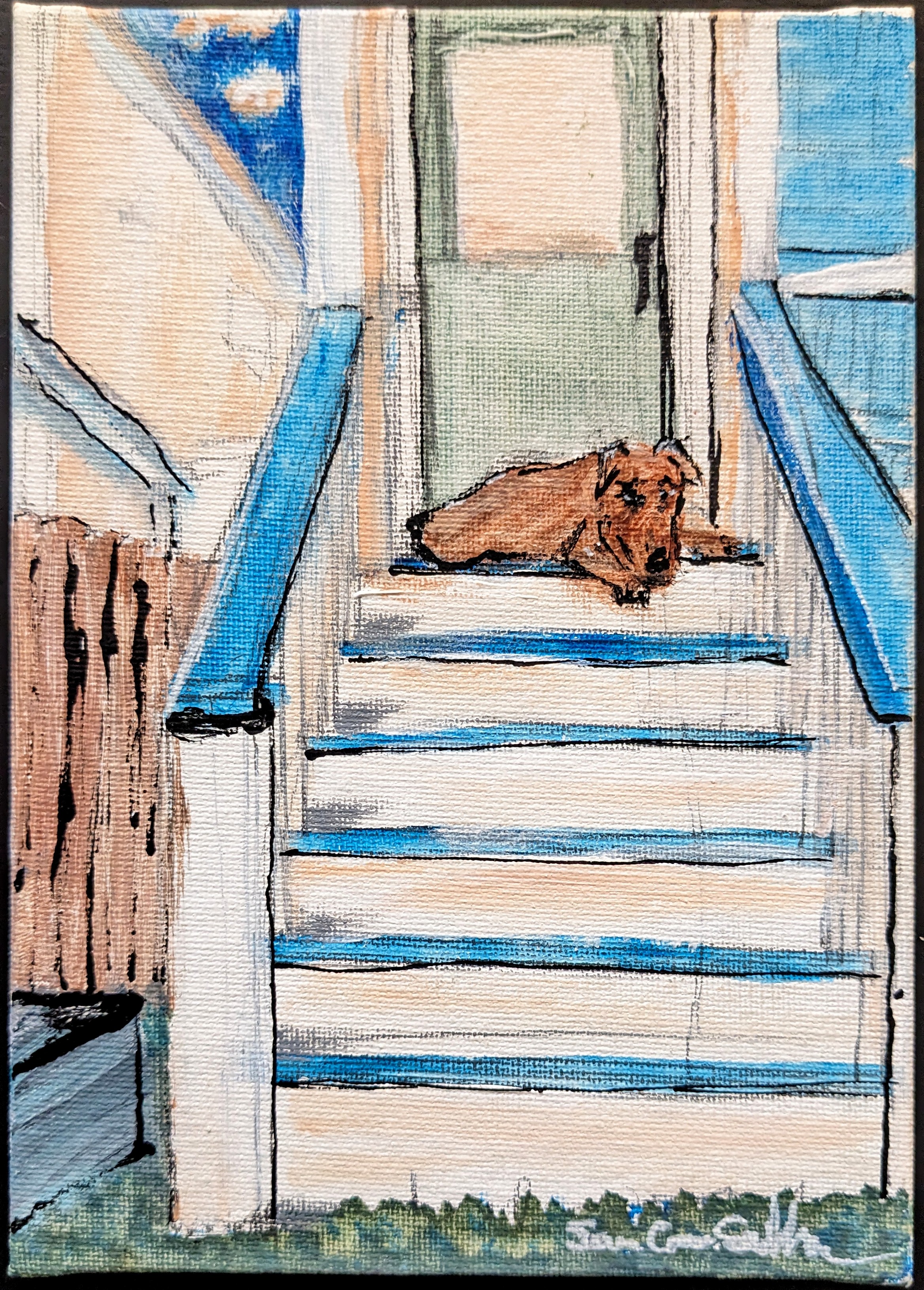 Clifford's Porch 1 by: Sam Crewe-Sullam