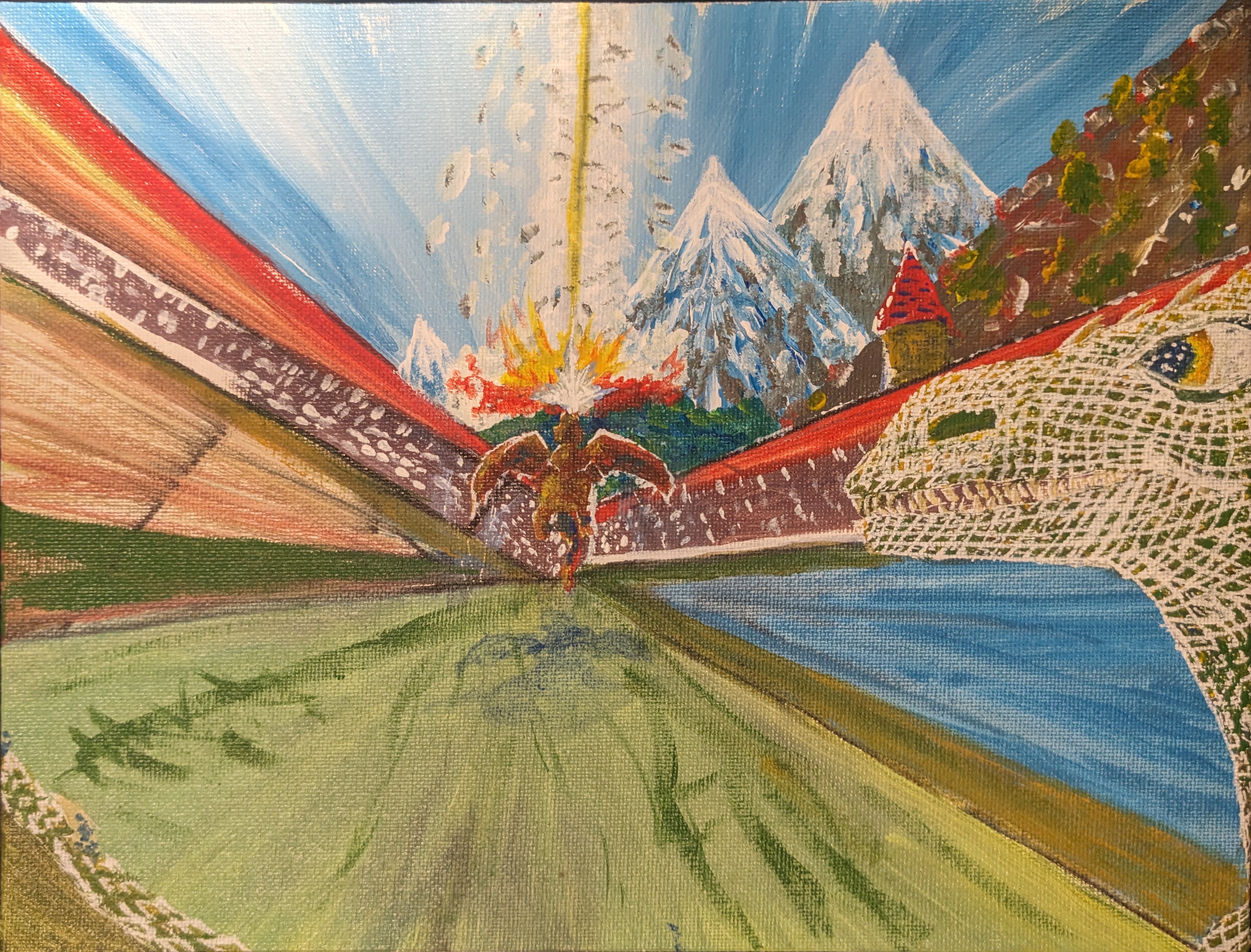 Dragon Arena by: Sam Crewe-Sullam