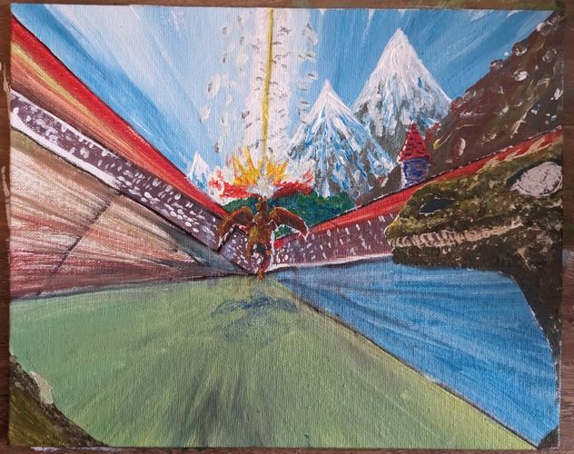 Dragon Arena by: Sam Crewe-Sullam